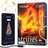 Twinkly Strings USB-C Candle 100 LED, Striscia Luci LED Forma di Candela, Luci LED Multicolore RGB, Luci San Valentino, Compatibile con Alexa, Google Home, Luci Mappabili, USB C, Filo Trasparente, 6m