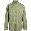 CAMICERIA VINCENZO DI RUGGIERO - Camicia fantasia - Verde militare