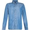 TINTORIA MATTEI 954 - Camicia di jeans - Avio