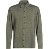 DANIELE FIESOLI - Camicia in lino - Verde militare