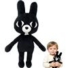 YMXBFLXX Animal Hospital Peluche Coniglio Nero, Bambola 9.8 Pollici Giocattolo di Peluche