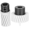 Qcwwy Gruppo Gancio Ingranaggio 2 Pezzi Set di Ruote Motrici per Ingranaggi Conici per Macchina da Cucire con Ingranaggio a Gancio Set di Accessori per Macchina da Cucire per 714 717 724 734 737
