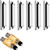 Generic Stampo in acciaio inox a forma di cono per crema, forma tubolare, kit di tubi per cannoli, per pasticceria danese, cornetti, rotoli di crema (18 pezzi)