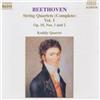 Ludwig van Beethoven String Quartets Nos. 1 & 2 - Volume 1 (CD) Album