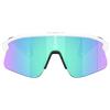 Oakley Occhiali da Sole OO9517 951704 Stunt Devil Bianco Opaco/Prizm Sapphire Unisex 39/139/137