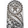 PEKNUX Tatuaggi Temporanei 5 Pc Di Tatuaggi Tribali, Tatuaggi Maori, Festival Di Tatuaggi, Tatuaggi Finti