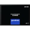 GOODRAM CX400 - Gen 2 - SSD - 256 GB - interno - 2,5" (6,4 cm)