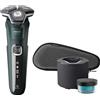 Philips SHAVER Series 5000 S5884/50 rasoio da uomo Rasoio a rotazione Trimmer Nero, Verde