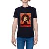 Hopestly Angela Davis Poster 1971 Maglietta da Uomo a Maniche Corte Casual Leggera Girocollo Nero Men's Tshirt Black Crew Neck
