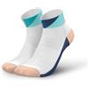 INCYLENCE Globes Short - calzini corti running rinforzati e leggeri - traspiranti con profilo basso - protezione antivesciche e a compressione - taglie 35-46