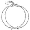 SAGAPÒ Bracciale donna gioielli s'agapò luce doppiofilo