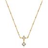 SAGAPÒ Collana donna gioielli s'agapò luce oro 14k 41 cm