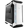 ASUS TUF Gaming GT501 White Edition Case Mid-Tower per schede madri fino a EATX, con 2 pannelli frontali USB 3.1, vetro temperato fumé, struttura in acciaio e quattro ventole