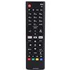 Tangxi Telecomando di Ricambio per TV,Tangxi Telecomando Sostitutivo Ideale per TV,Controller Televisivo per LG AKB75095304 AKB75095305 AKB75095306 AKB75095308,8m Trasmissione,Prestazione Stabile,Nero