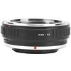 Qiilu Adattatore per Attacco Obiettivo K/AR-FX, Anello Adattatore per Attacco Obiettivo per Obiettivo Konica per Fotocamera FX Mount Adatto per Anello Adattatore konica