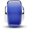 PANDORA Ciondolo Moments in argento 9 con vetro di Murano blu