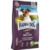Happy Dog Sensible Mini Ireland Salmone & Coniglio, 10 kg | Cibo secco con salmone e coniglio, senza frumento, crocchette piccole, per cani di piccola taglia