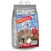 CUNIPIC Naturlitter - Lettiera di carta per conigli, porcellini d'India e | Lettiera in pellet di carta pressata, assorbe gli odori, substrato assorbente, adatto per furetti, uccelli e rettili