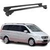 OMAC Barre Portatutto Trasversali in Alluminio per Mercedes Viano Vito W639 2003-2014 - TÜV/DIN 75302