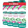 Sanytol 33639410 - Purificatore d'aria - Disinfettante Superfici e Tessuti, 300 ml, confezione da 4