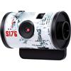 Sxhlseller Videocamera Digitale 1080P con Schermo da 1,47 Pollici, (WHITE) | Fotocamera da viaggio ricaricabile con porta di tipo C, portachiavi per zaino, design retrò compatto per la scuola e l\'uso