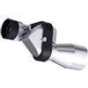 Mikikit Telescopio Monocolo 8x20 in Lega di Alluminio a Fuoco Regolabile | Argento, Zoom Ottico Compatto per Viaggio e Paesaggio, Visione Nitida Struttura Leggera