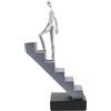 JoResona Scultura a scala, statuette astratte, decorazione creativa per scale da salire, per ufficio, casa, libreria, soggiorno