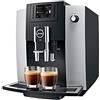 Jura E6 - coffee makers (freestanding, Fully-auto, Espresso machine, Coffee beans, Cappuccino, Coffee, Black, Silver)