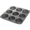 RBV Birkmann Birkmann Piastra Antiaderente Stampo da Forno, Acciaio, Grigio Scuro, 32 x 30 x 3,2 cm