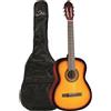 EKO CS-5 Sunburst con Borsa Chitarra classica 3/4 per bambini e principianti ...