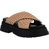 Buffalo Scarpe da donna Sandalette Slipper Lennox Cross, crema, 39 EU