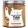 Bears with benefits - Golden goddess tan vitamin 60 caramelle gommose con edulcoranti, senza zuccheri, senza glutine