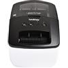 Brother QL700 Stampante per Etichette, Collegabile a PC, Plug&Print, Rotoli DK fino a 62 mm, 93 Etichette al Minuto, senza Wi-Fi, Stampa in Nero, Provenienza Estera