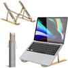 Roe Tenpo K-MART Supporto per laptop regolabile in altezza, in lega di alluminio, 6 marce, compatibile con MacBook Air, Pro, Dell tutti i laptop 10-15,6 (oro)