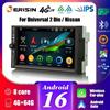 Erisin AUTORADIO Gps 2 DIN 4GB RAM + 64 Android 16 WiFi 4G ERISIN ES5536U Carplay Auto