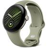 Google Smartwatch Google Pixel Watch 5 Satin Pyrite 41 mm Gemini AI Wear OS 7 AMOLED