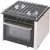 Can Cucina a Gas CAN Inox 18/8 con Forno - 2 Fuochi