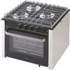 Can Cucina a Gas CAN Inox 18/8 con Forno - 3 Fuochi
