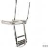 Motomarine Scaletta Telescopica Cage in Acciaio Inox con Passamano Abbattibile - 4 gradini