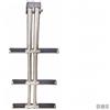 Motomarine Scaletta Telescopica Diver Evo in Acciaio Inox ad Asse Doppio - 3 gradini