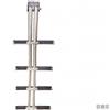 Motomarine Scaletta Telescopica Diver Evo in Acciaio Inox ad Asse Doppio - 4 gradini