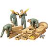Tamiya 1/35 Militare Miniatura No.188 Tedesco Equipaggio Carrarmato Cannone