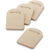 kela Set di 4 sottobicchieri per racletteBAAR, tavolette per raclette in legno 14 x 9,5 cm, legno di faggio, accessori per raclette, sottobicchieri, porta-raclette