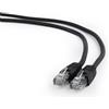 Gembird Cavo di rete Patch Gembird UTP Cat.6 2m Nero [PP6U-2M/BK]