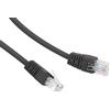 Gembird Cavo di rete Patch Gembird UTP CAT. 6 1M nero [PP6U-1M/BK]