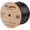 Lanberg Cavo di rete in matassa Lanberg FTP CU Outdoor, cat. 6, 305m, nero [LCF6-21CU-0305-BK]