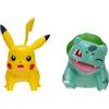 Pokémon Battle Figure First Partner 2 Pack - 5 pollici Bulbasaur e Pikachu Battle Figure con dettagli autentici