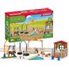 schleich FARM WORLD | Percorso agility al box dei cavalli 72149 | 74 pezzi