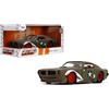 Jada PONTIAC FIREBIRD CUSTOM COUPE 1972 MILITARY GREEN