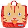 Mitama Zaino Pully Tiger, Bambini e Bambine, Zainetto Asilo 4L Leggero e Compatto, con Tasche Laterali, Effetto Cambia Espressione, arancione